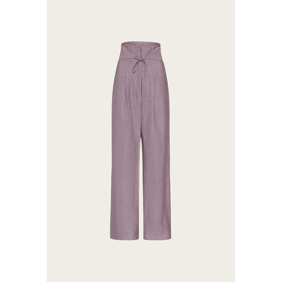 NEW BONDI BORN porto-vechhio trouser in amethyst - Picture 1 of 3
